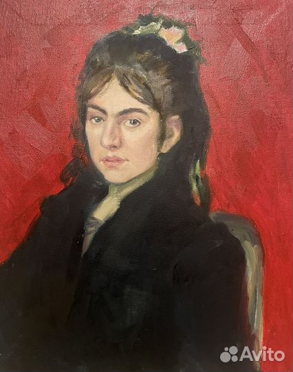 Картина маслом девушка