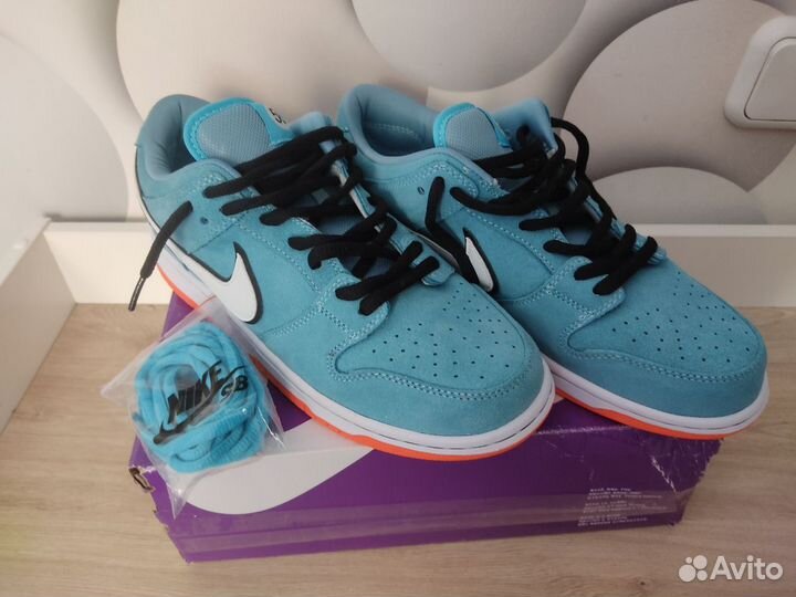 Кроссовки Nike sb dunk low club 58 gulf