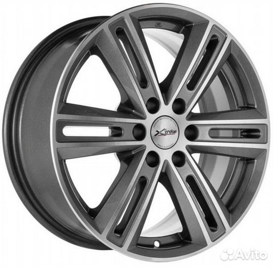 X'trike X-124 : 7.5x17 6*139.7 Et:25 Dia:106.1 BKM/FP