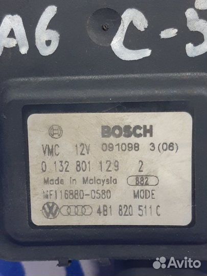 Моторчик заслонок отопителя Audi A6C5 седан 1999