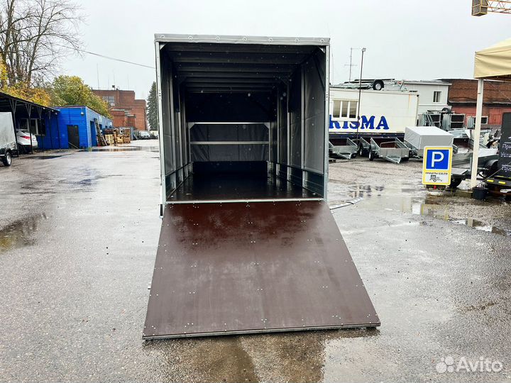 Прицеп сст 7132-65-У (Борт-Аппар. и Тент 1.7 )