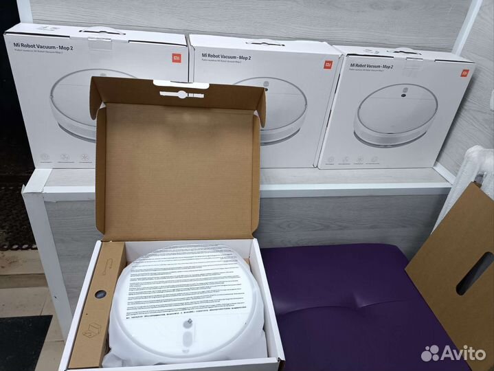 Робот пылесос xiaomi mi robot vacuum mop 2