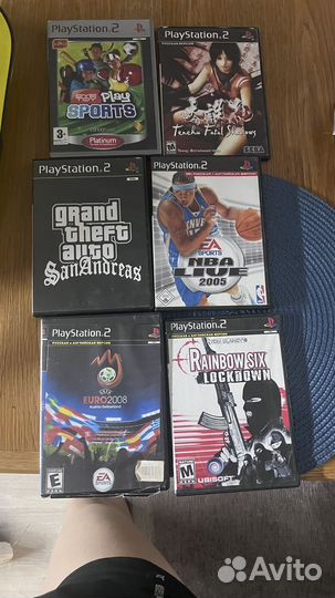 Игры на sony playstation 2 диски