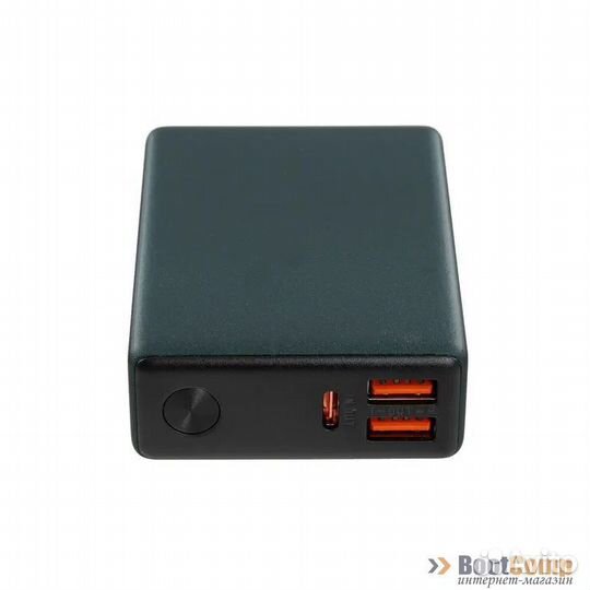 Портативный аккумулятор olmio QX-10 10000mAh темно