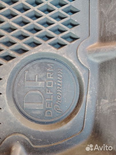 Коврики Eva DF Delform 3D премиум с бортами