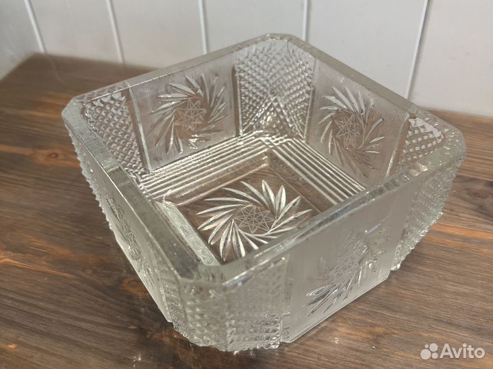 Конфетница /салатник хрусталь СССР