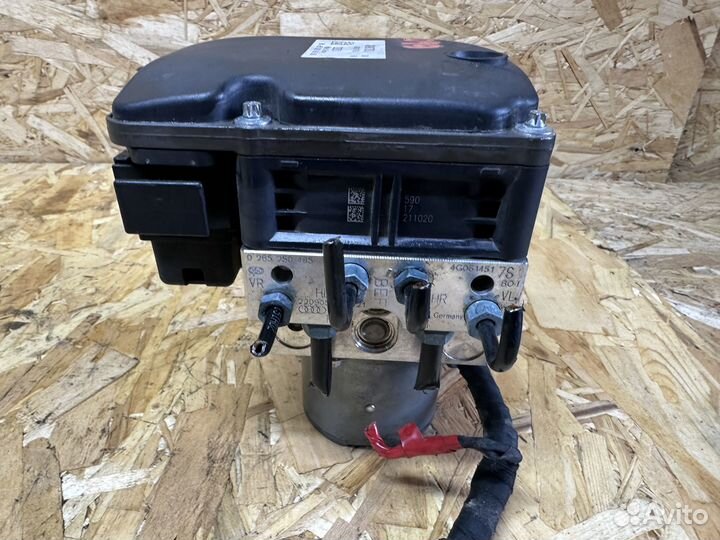 Блок abs под адаптивный круиз Audi A6 C7 4G