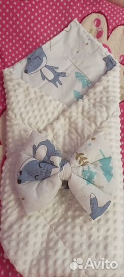 Одеяло на выписку осень