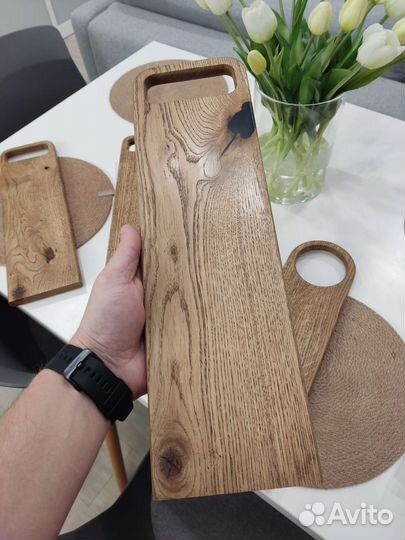 Доски разделочные для кухни из дерева