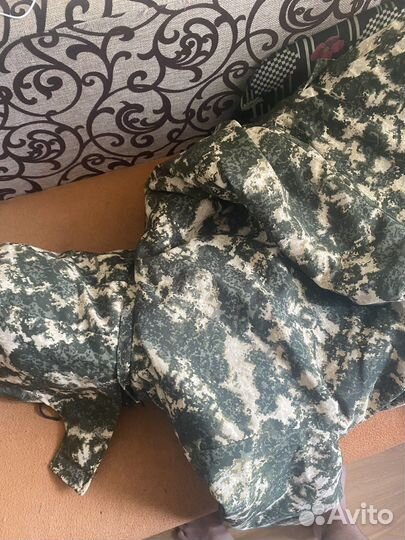 Костюм зимний в камуфляже комплект