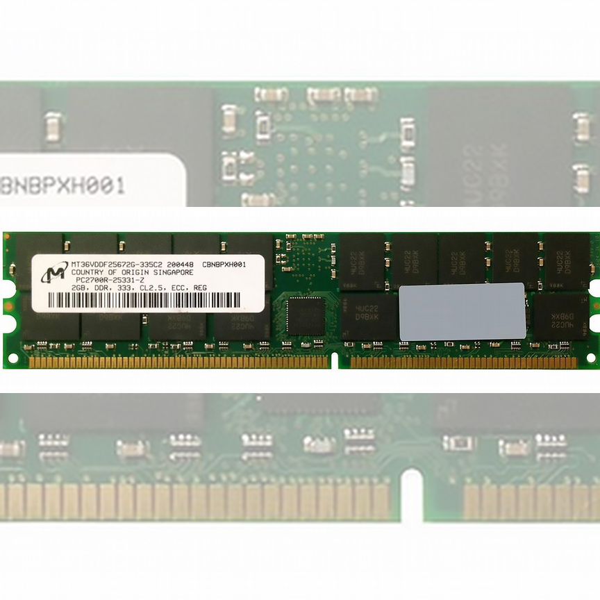 [MT36VDDF25672G-335C2] Оперативная Память Micron Mt36vddf25672g-335c2