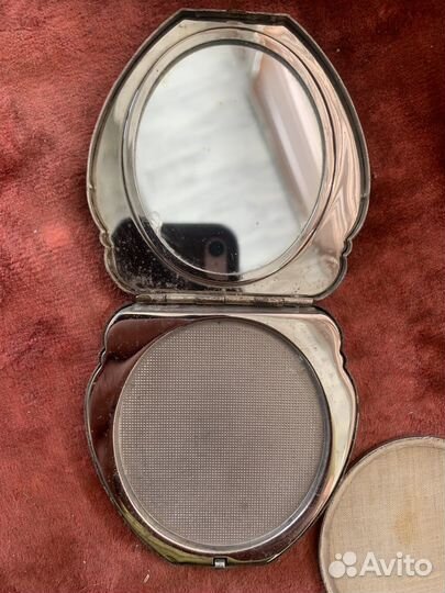Пудреница с зеркалом СССР балет балерина