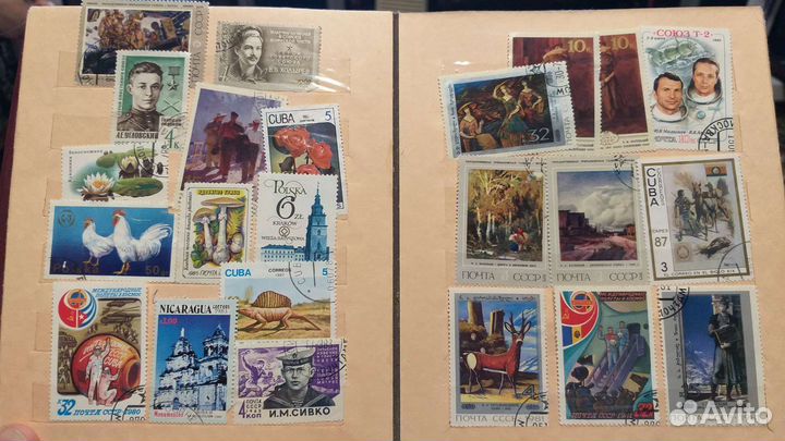 Марки из СССР