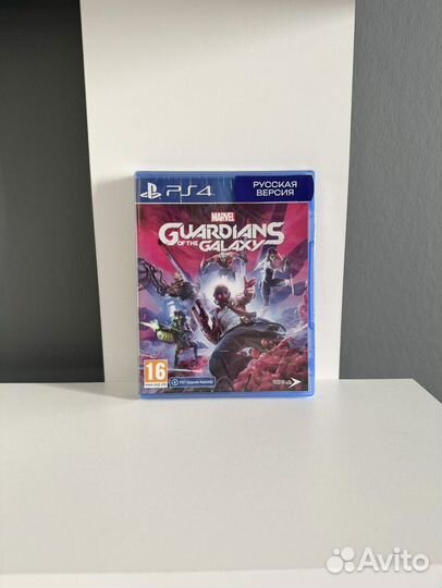 Guardians of the galaxy ps4 (диск новый)