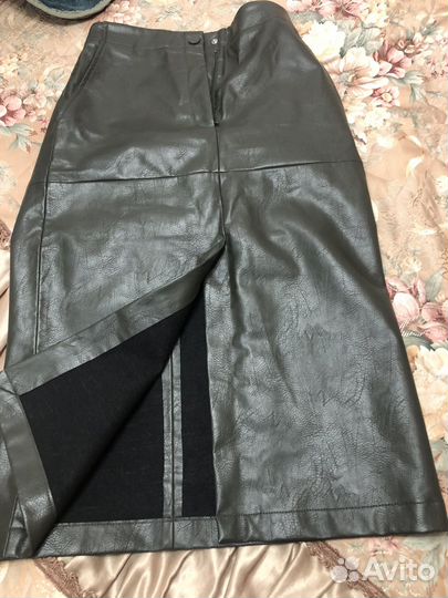 Юбка из экокожи 44-46