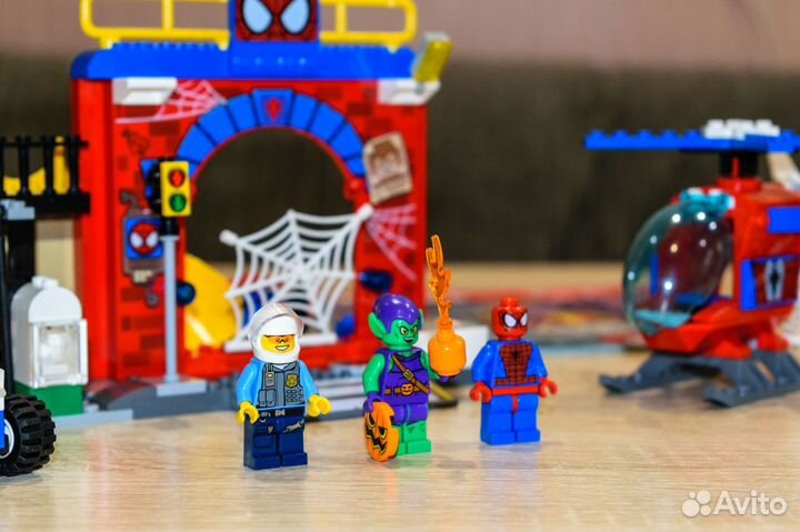 Lego Juniors 10687 Убежище Человека-паука