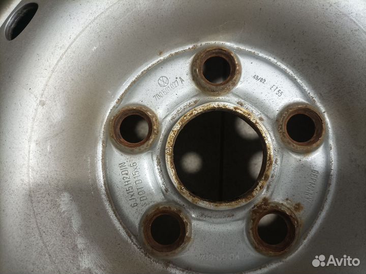 Диски на volkswagen t4