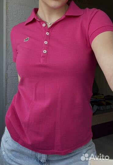 Lacoste polo женские