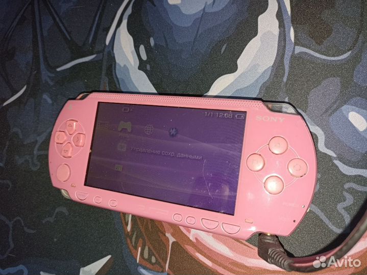 Sony psp 1000 fat прошитая pink