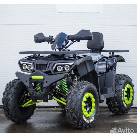 Квадроцикл MotoLand Wild Track 200 Lux (черный)