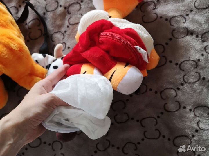 Мягкие рюкзак игрушка и с тайничками