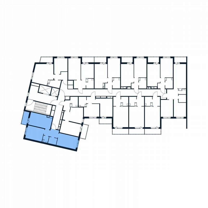 2-к. квартира, 51,9 м², 12/12 эт.