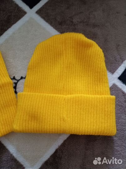 Шапка и снуд детский