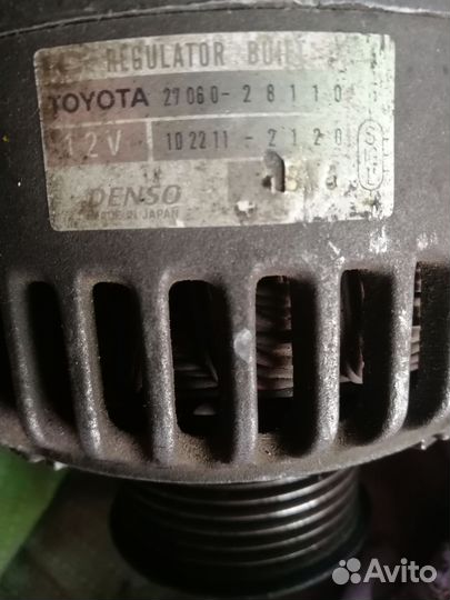 Генератор toyota RAV4 2.0