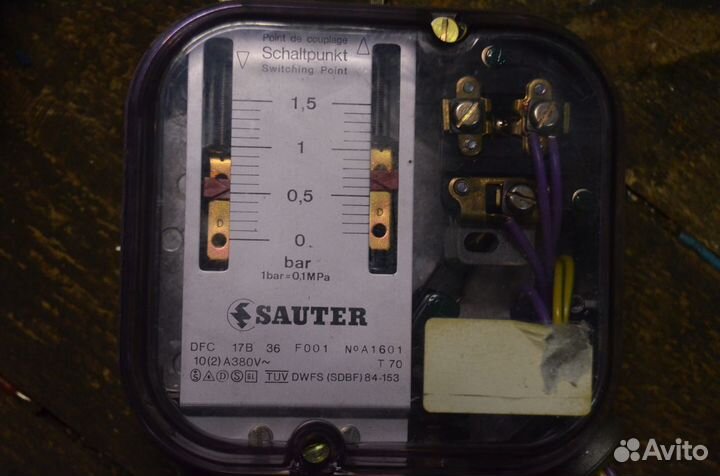 Реле Давления sauter DFC