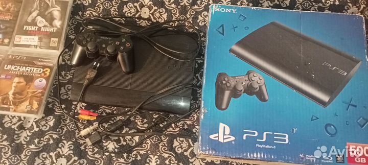 PS 3 super slim 500gb