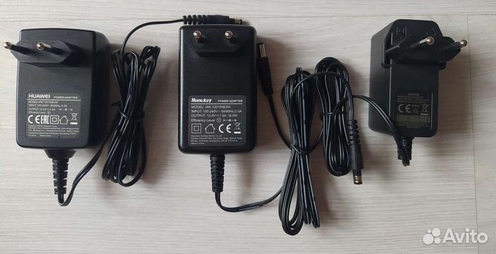 Блоки питания 5В, 9В, 12В (0.5-2А)