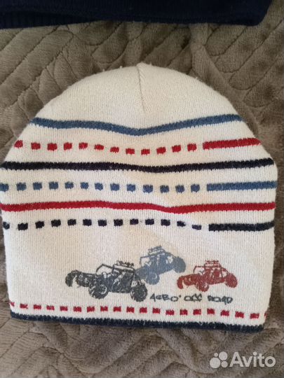 Шапка детская зимняя для мальчика 5-лет