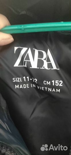 Пальто для девочки zara 152