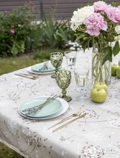 Скатерти водоотталкивающие