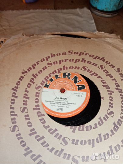 Потифонные пластинки СССР