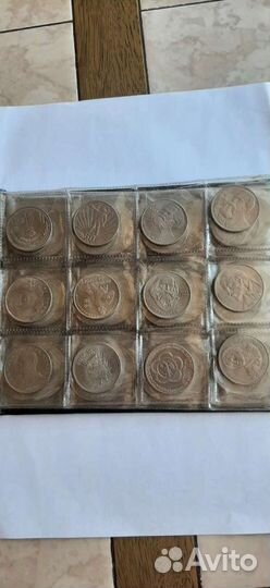 Набор юбилейных монет 5, 3, 1 рубль 1965-1991 г