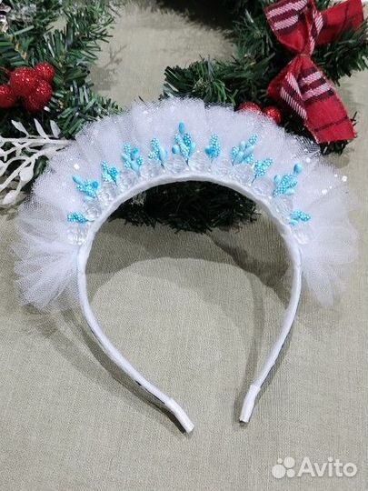 Ободок Снежинка