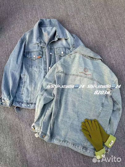 Джинсовая куртка женская