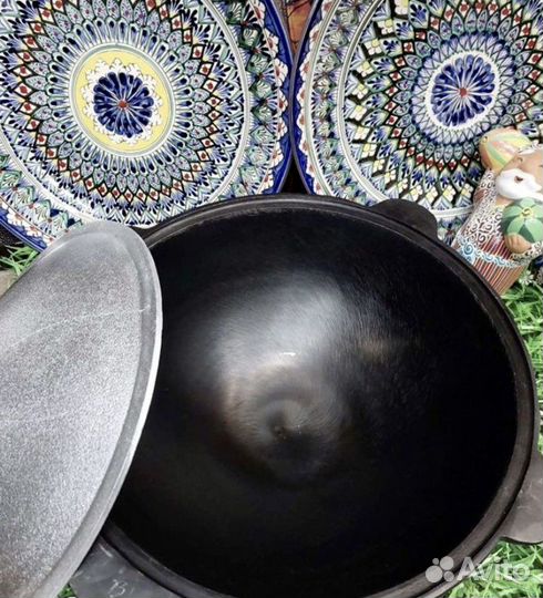 Казан чугунный 12 литров