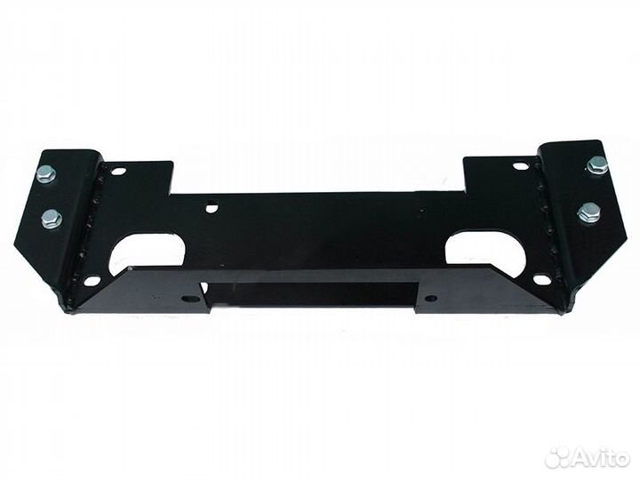 Площадка лебедки в бампер УАЗ Патриот с 2015 ролик