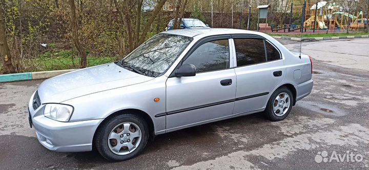 Hyundai Accent 1.5 AT, 2007, 166 146 км