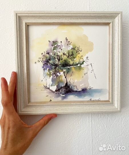 Картина акварелью 