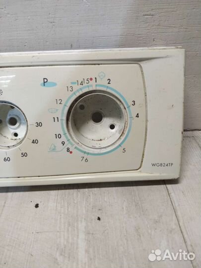 Панель от модуля управления Indesit wg 824 tp