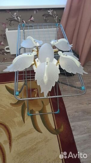 Люстра потолочная бу