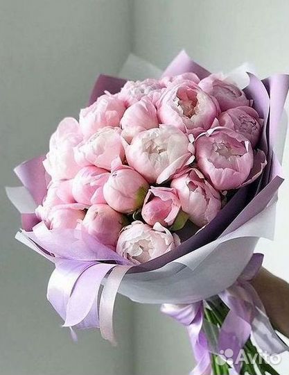 Пионы Букет пионов