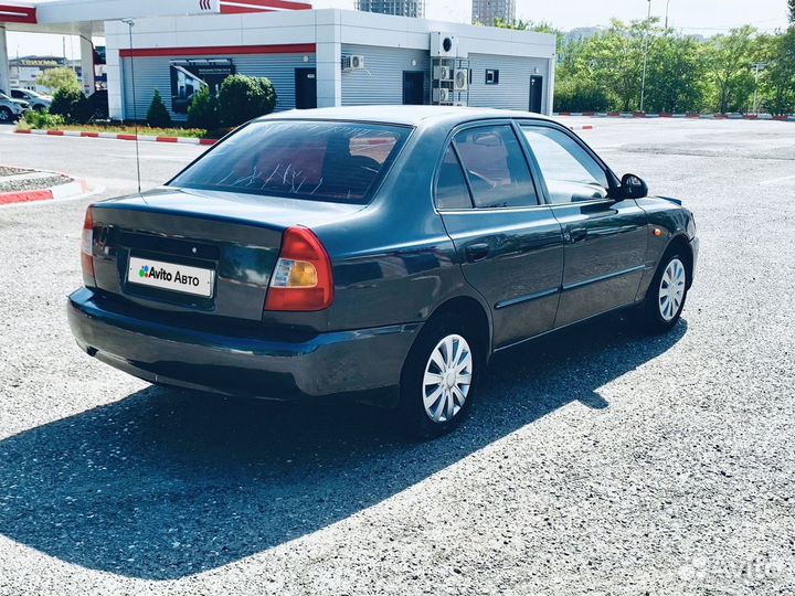 Hyundai Accent 1.5 МТ, 2008, 10 000 км