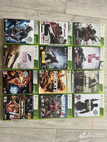 Лицензионные игры xbox 360