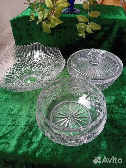 Хрусталь и стекло