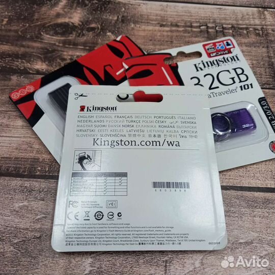 USB 2.0 3.0 flash drive флешка Kingston 32gb 32гб