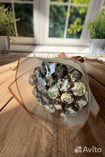 Цветы из бельгийского шоколада